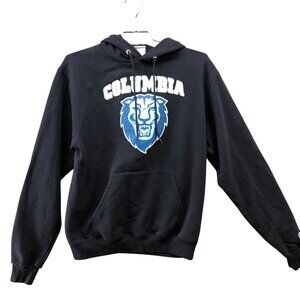 Columbia University Hoodie‎ Size S Navy Blue Pullover Spirit Lions